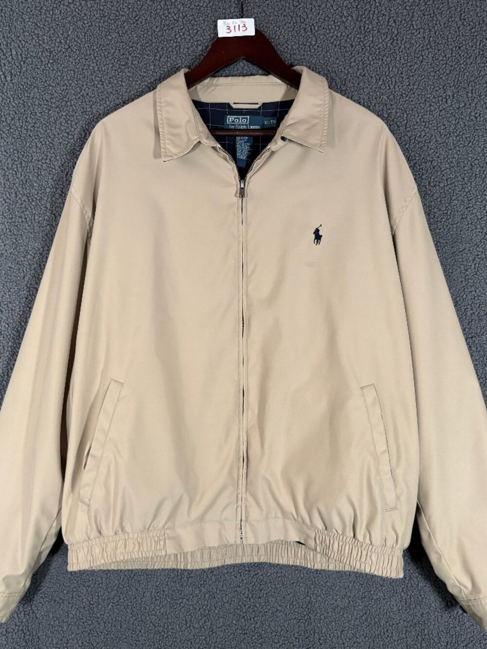 Polo Ralph Lauren Harrington Jacket - Men's Size XL - Khaki
